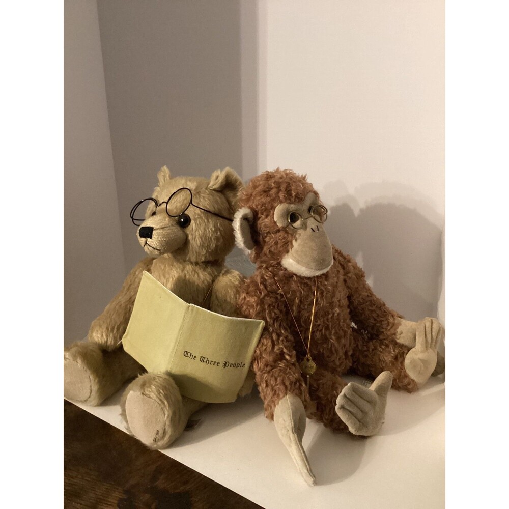 RBI Teddy Bear & Monkey Museum Moving Head Keys Tags Glasses 221/500